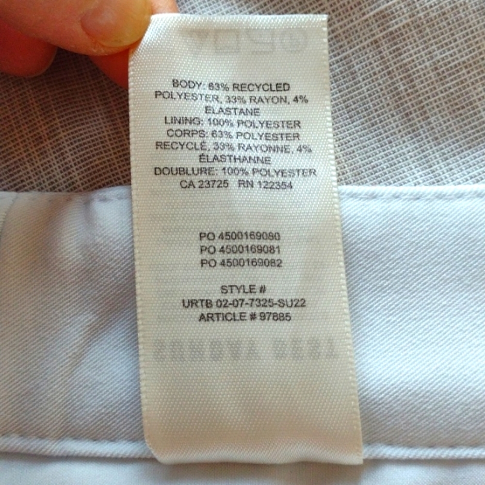 Sunday Best Women's Pleated Mini Skirt in White - Picture 5 of 6